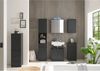 Badezimmerspiegelschrank >Spice< in Schwarz matt - 60x67x20 (BxHxT) Bild 5