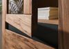 Vitrine Wild-/ Zerreiche 110x42x200 tabacco brown geölt MONTREUX #318 Bild 5