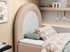 Kinderbett NEST, Boxspringbetten für Kinderzimmer, Jugendbett, Einzelbett mit Matratze 90 x 180 cm - Rosa Velvet - Topper T25 Bild 3