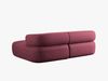 Micadoni 5-Sitzer Ecksofa Jenny Kleine Version Rechts Chenille Perfect Harmony Kirschbaum Bild 4