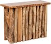 Teak Konsole ALGO Natural ca. L100cm Wurzelholz Anrichte Konsolentisch Unikat Bild 2