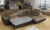 Eltap Anton Ecksofa, Stoff, Beige / Dunkelbraun, rechts Bild 5