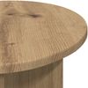 vidaXL Beistelltisch 2 pcs Artisan-Eiche Ø 39 x 38 cm Holzwerkstoff 8001096 Bild 5