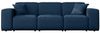 Gartensofa Loungesofa Sofa 3-Sitzer SUMMER wetterfester Stoff NXL Dunkelblau Bild 2