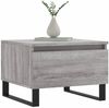 vidaXL Couchtische 2 Stk. Grau Sonoma 50x46x35 cm Holzwerkstoff 830889 Bild 3