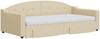 vidaXL Tagesbett Ausziehbar mit Schubladen Creme 100x200 cm Stoff 3197593 Bild 3