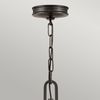 Elstead Lighting Collier 4-Light Pendelleuchte 4-flammig Schwarzoxid E14 Bild 5