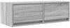 TV-Lowboard, TV-Schrank Grau Sonoma 80x31x25,5 cm Holzwerkstoff Bild 2