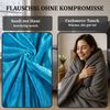 Malika Bettwäsche 200x200 + 2x 80x80 cm Cashmere Touch Bettwäsche, atmungsaktiv, Für Allergiker geeignet, pflegeleicht, angenehm weicher Stoff Bild 3