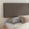 vidaXL Bettgestell mit gepolstertem Kopfteil Taupe 180 x 200 cm 3398082 Bild 3