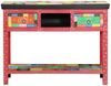 vidaXL Konsolentisch mit Schubladen Mehrfarbig 100 x 30 x 77 cm 4017567 Bild 2