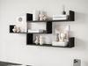 Wandregal Trio 003, Farbe: Schwarzer Graphit Bild 2