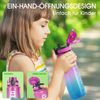 Sahara Sailor Trinkflasche [BPA-frei Tritan] 1L Auslaufsicher Gym Camping Yoga Bild 4