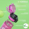 Sahara Sailor Trinkflasche [BPA-frei Tritan] 1L Auslaufsicher Gym Camping Yoga Bild 3