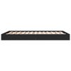 vidaXL Bettgestell Schwarz 140x200 cm Holzwerkstoff 842022 Bild 2