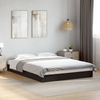 vidaXL Bettgestell Schwarz 140x200 cm Holzwerkstoff 842022 Bild 4