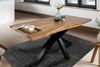Esstisch Baumkante massiv Akazie Natur 240 x 100 Spider-Gestell schwarz TIM 163987633 Bild 2