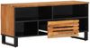 vidaXL TV-Schrank 100x34x46 cm Massivholz Akazie 377515 Bild 3
