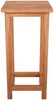 Blumenständer MAX Platte 2cm Eiche 30x30x60cm | Pflanzenständer Pflanzenregal Pflanzenhocker Bild 5