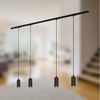 Briloner Leuchten Schienensystem-Sets RAIL, ohne Leuchtmittel, Schienensystem Rail 1,5 m Schwarz 4,5W Decke Wohnzimmer Büro Küche Bild 3