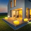 OTTO home LED Solarleuchte Eellin, LED-Solar Steinleuchte 50 cm, RGB, Tageslichtsensor, LED fest integriert, Warmweiß, RGB, mit Erdspieß Bild 3