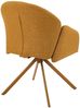 Stuhl Hilda / Holly S, Webstoff, Gelb, 57 x 84 x 61 cm Bild 4