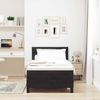 vidaXL Boxspringbett mit Kopfteil Schwarz 90 x 200 cm Samt 3339214 Bild 3