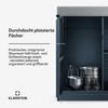 WaldChef Küche Outdoor | Küchenschrank | Edelstahl-Arbeitsplatte | Wetterfest | 90 x 90 cm Anthrazit Bild 5