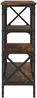 Konsolentisch, Beistelltisch, Konsole Räuchereiche 150x29x76,5 cm Holzwerkstoff Bild 5