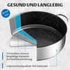 BEZIA Schmorpfanne 28cm Induktion mit Deckel 5,1l Edelstahl beschichtet Bild 3