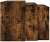 vidaXL Satztische 3 Stk. Räuchereiche Holzwerkstoff 858537 Bild 5