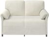 vidaXL 2-Sitzer Sofa Creme 138 x 83 x 95 cm Samt 42033947 Bild 3