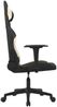 vidaXL Gaming-Stuhl Schwarz und Creme Stoff 3143733 Bild 4