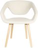 Stuhl Esszimmerstuhl FLEXBACK Bouclé Beige von Zuiver Bild 2