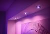 Philips Hue White & Color Ambiance Centura runde Einbauspots 3-er Pack, dimmbare Deckenlampen für das Hue Lichtsystem mit 16 Mio. Farben, smarte Lichtsteuerung über Sprache und App, schwarz Bild 2