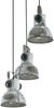 Eglo 49647 Pendelleuchte BARNSTAPLE braun-patina, schwarz Zink E27 3X40W Ø27cm H:150cm dimmbar Bild 5