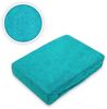 EXKLUSIV HEIMTEXTIL Frottee Spannbettlaken Premium 60 - 70 x 140 cm Türkis 80% Baumwolle 20% Polyester Öko - Tex Zertifiziert Bed-Sheet Bettlaken Spannbetttuch Bild 3