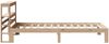 vidaXL Bettgestell mit Kopfteil ohne Matratze 90x190 cm 3306033 Bild 5