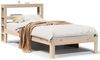 vidaXL Bettgestell mit Kopfteil ohne Matratze 90x190 cm 3306033 Bild 2