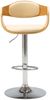 vidaXL Barhocker 2 Stk. Creme Bugholz und Kunstleder [3052714] Bild 4