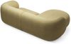 Micadoni Ecksofa Kate 2-Sitzer Links Strukturierter Stoff Sonnenblumen Melange Bild 3