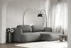 Selsey Tvoya Ecksofa mit Schlaffunktion, Ottomane rechts, graues Chenille Bild 3