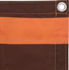 vidaXL Balkon-Sichtschutz Orange und Braun 90x600 cm Oxford-Gewebe 134931 Bild 3