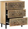 vidaXL Beistellschränke 3 Stk. 60x33x75 cm Massivholz Mango 3206306 Bild 4
