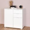 CASARIA® Kommode Sideboard Schrank Alba DB121 Weiß Bild 2