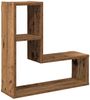 vidaXL Wandregale 2 Stk. Altholz-Optik 50x15x50 Holzwerkstoff 856604 Bild 4