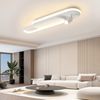 Deckenlampe Wohnzimmer ZMH LED Deckenleuchte: 46W Weiß Küchenlampe Dimmbar mit 1 Deckenstrahler & Fernbedienung Modern Design 3000K - 6500K Schlafzimmerlampe für Haus Wohnung Galerie Bild 5