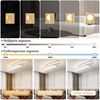 Deckenlampe Wohnzimmer ZMH LED Deckenleuchte: 46W Weiß Küchenlampe Dimmbar mit 1 Deckenstrahler & Fernbedienung Modern Design 3000K - 6500K Schlafzimmerlampe für Haus Wohnung Galerie Bild 3