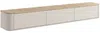 Vente-unique - AJUGA TV unit Holz, Platte BeigeBeige - B 33,7 cm x H 28,2 cm x L 200 cm Bild 3