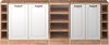 Küchenschrank für Dachschrägen R-Line Weiß Landhaus 210 cm 5er Set Schrankkorpuss 60 cm Tiefe Vicco Bild 3